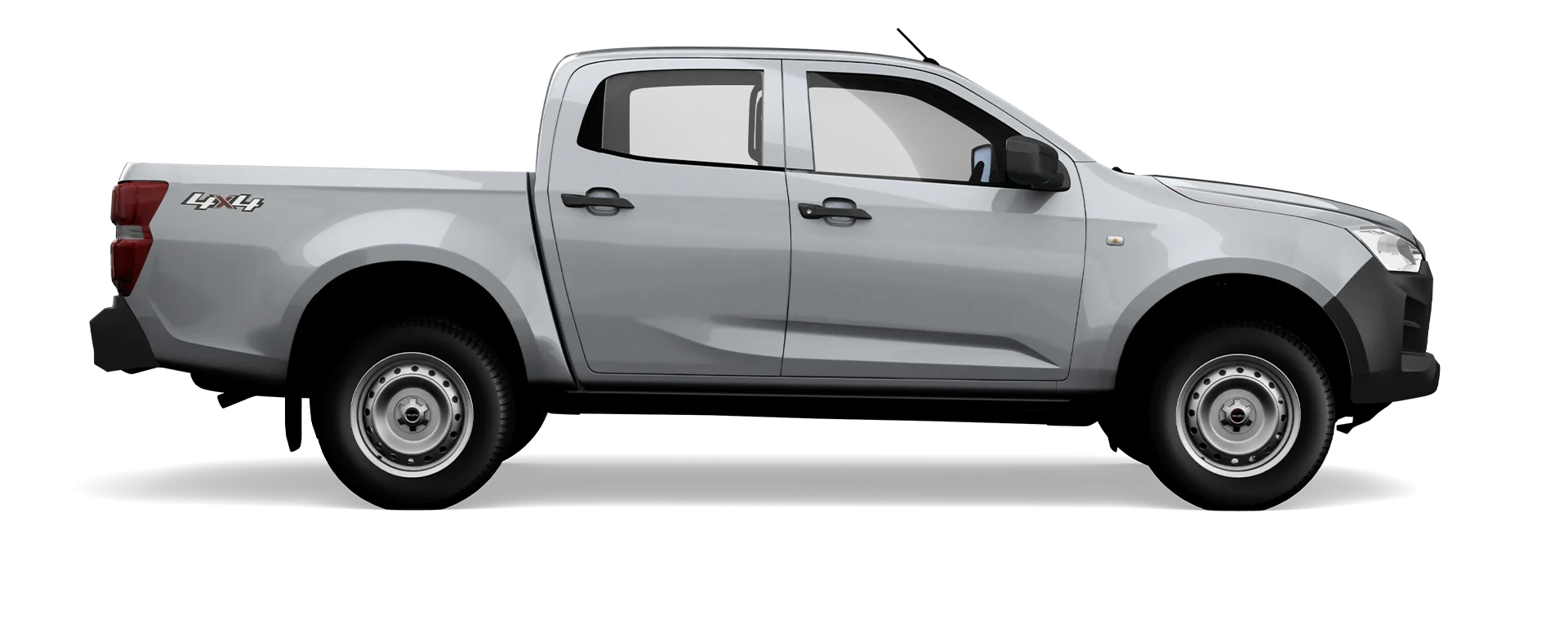 Fuzion Isuzu Mercury silver D-Max Double Cab